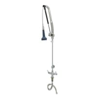 T&S B-0113-CR-B8P 42 9/10"H Deck Mount Pre Rinse Faucet - 1 7/100 GPM, Base with Nozzle thumbnail 2