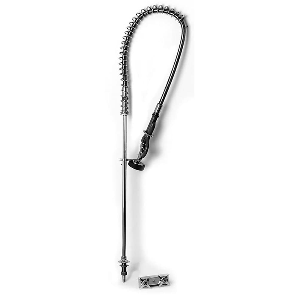 T&S B-0143 38 9/10"H Deck Mount Pre Rinse Faucet - 1 3/20 GPM, Nozzle Only