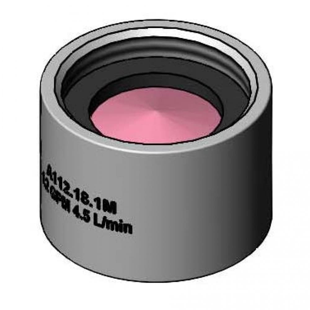 T&S B-0199-06-F12 1 1/5 GPM Aerator w/ Vandal Resistant Key