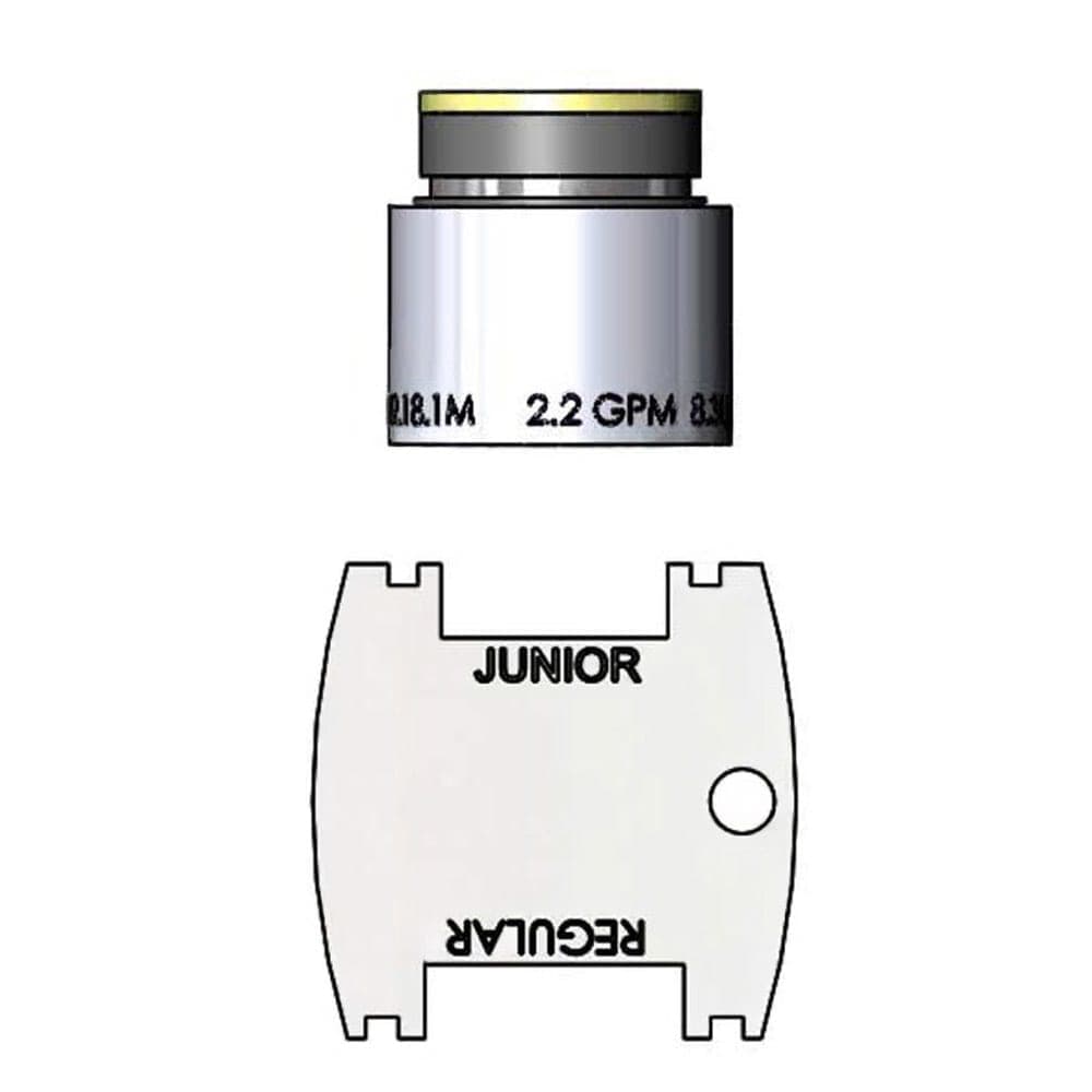 T&S B-0199-08 Aerator, Vandal Resistant, 13 16 in-27 Male Aerator Thread