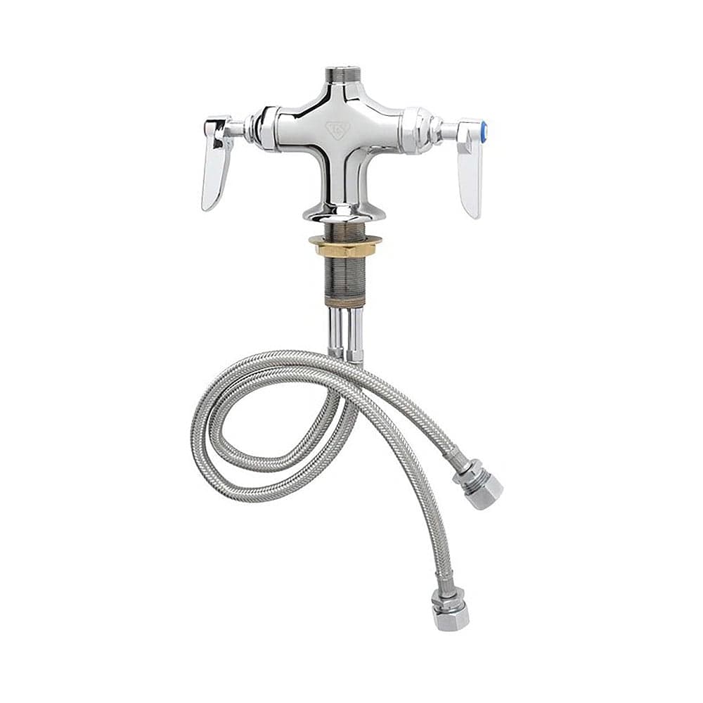 T&S B-0200-CR-LN Deck Mount Pantry Faucet Base