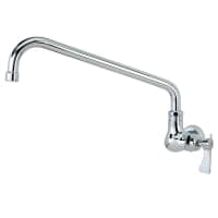 T&S B-0211 Splash Mount Faucet w/ 12" Swing Nozzle thumbnail 2