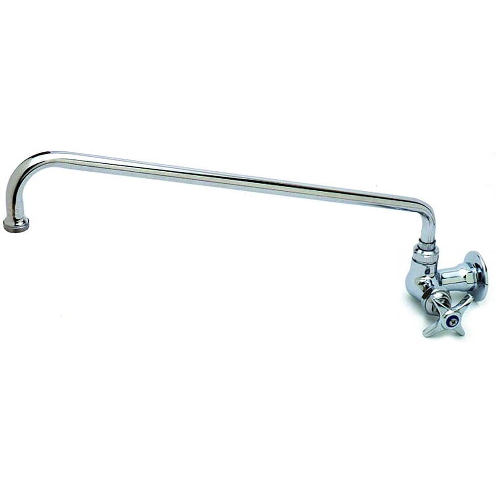 T&S B-0212 Splash Mount Faucet w/ 6" Swing Nozzle