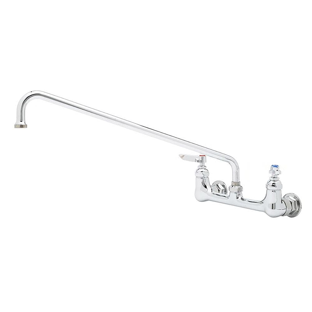 T&S B-0230 Splash Mount Mixing Faucet w/ 18" Swing Nozzle