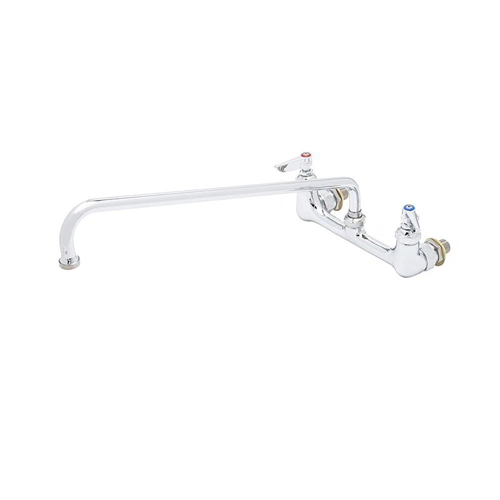 T&S B-0230-CC Splash Mount Mixing Faucet w/ 18" Swing Nozzle