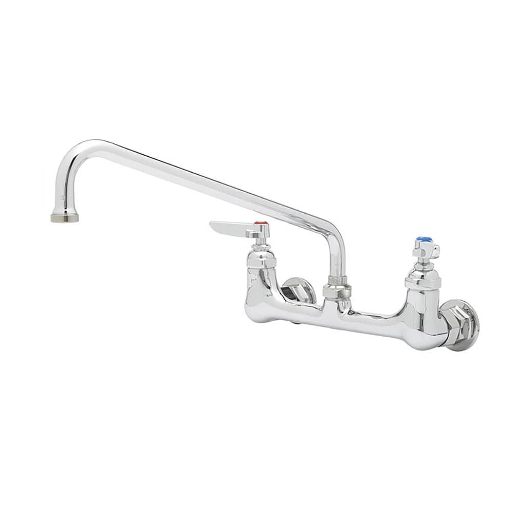 T&S B-0231 Splash Mount Mixing Faucet w/ 12" Swing Nozzle