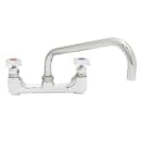 T&S B-0290-BT Splash Mount Pot Filler Sink Faucet w/ 12" Swing Nozzle thumbnail 2