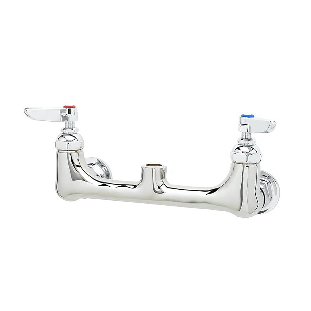 T&S B-0330-LN Faucet, Rigid Base, 1/2" IPS Female, 8" Centers, Wall Mount