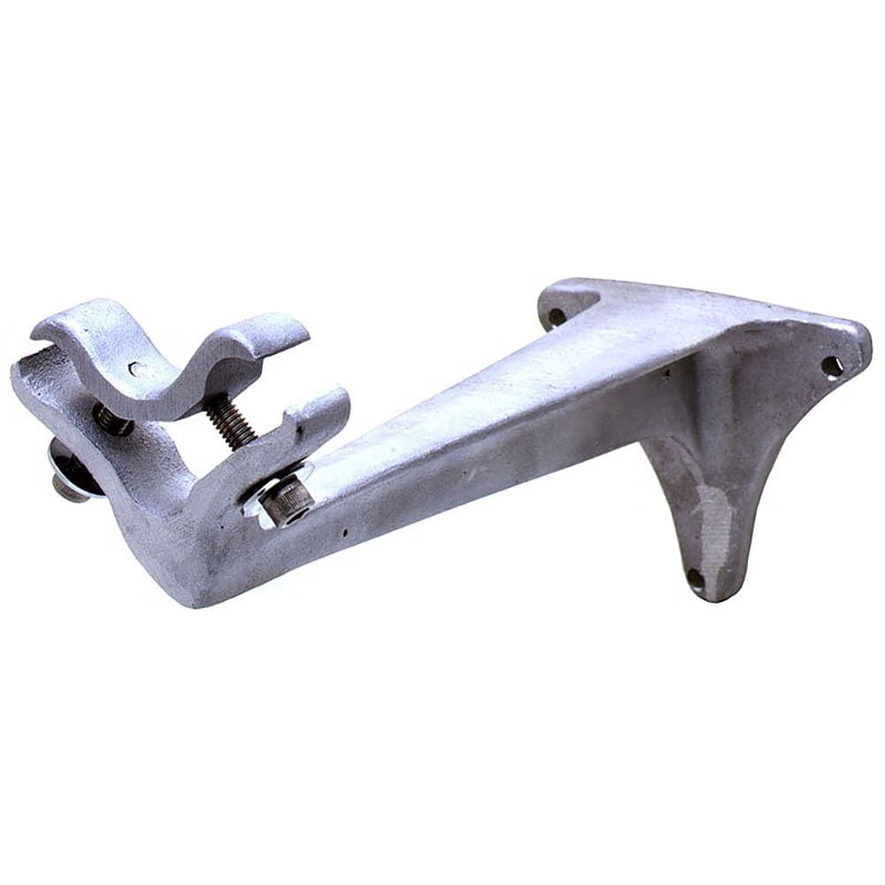 T&S B-0474 Wall Bracket, for Knee Action Valve, Cast Alum, Back Supports