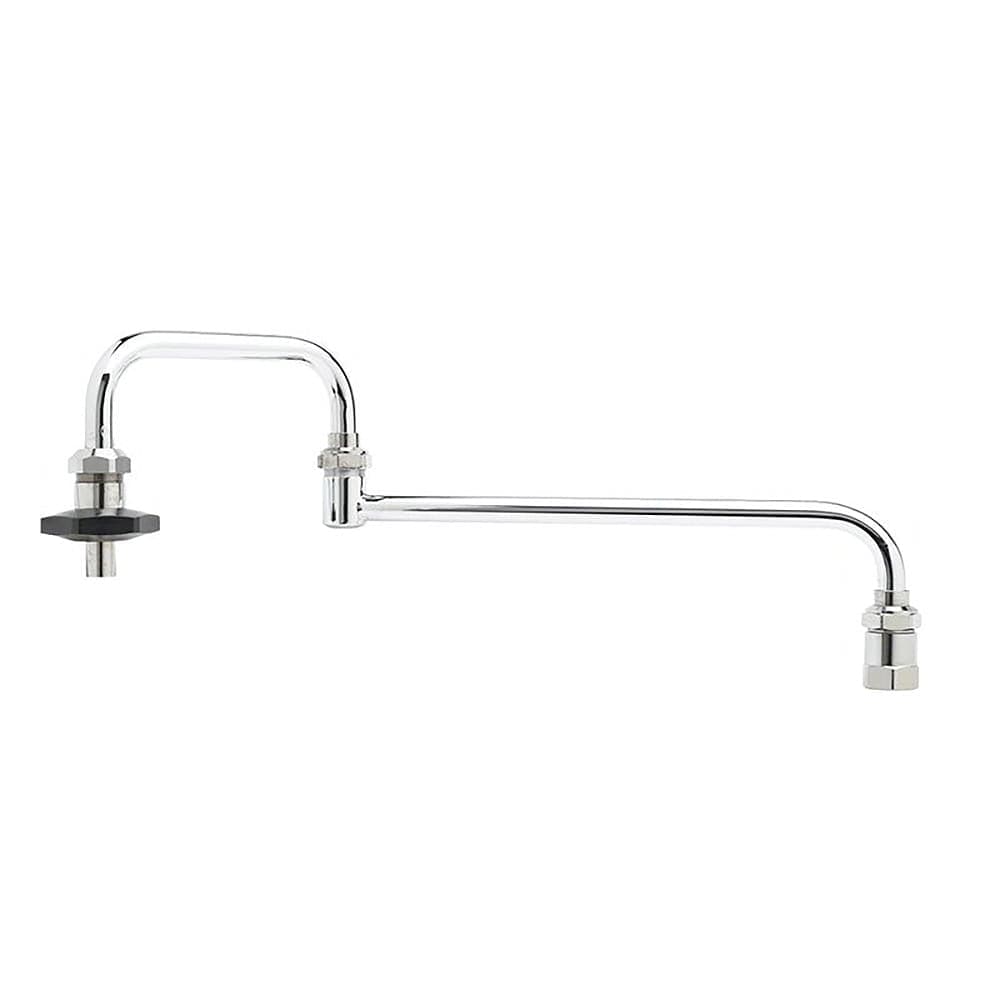 T&S B-0584 Deck Mount Pot Filler Faucet w/ 24" Double Jointed Swing Nozzle
