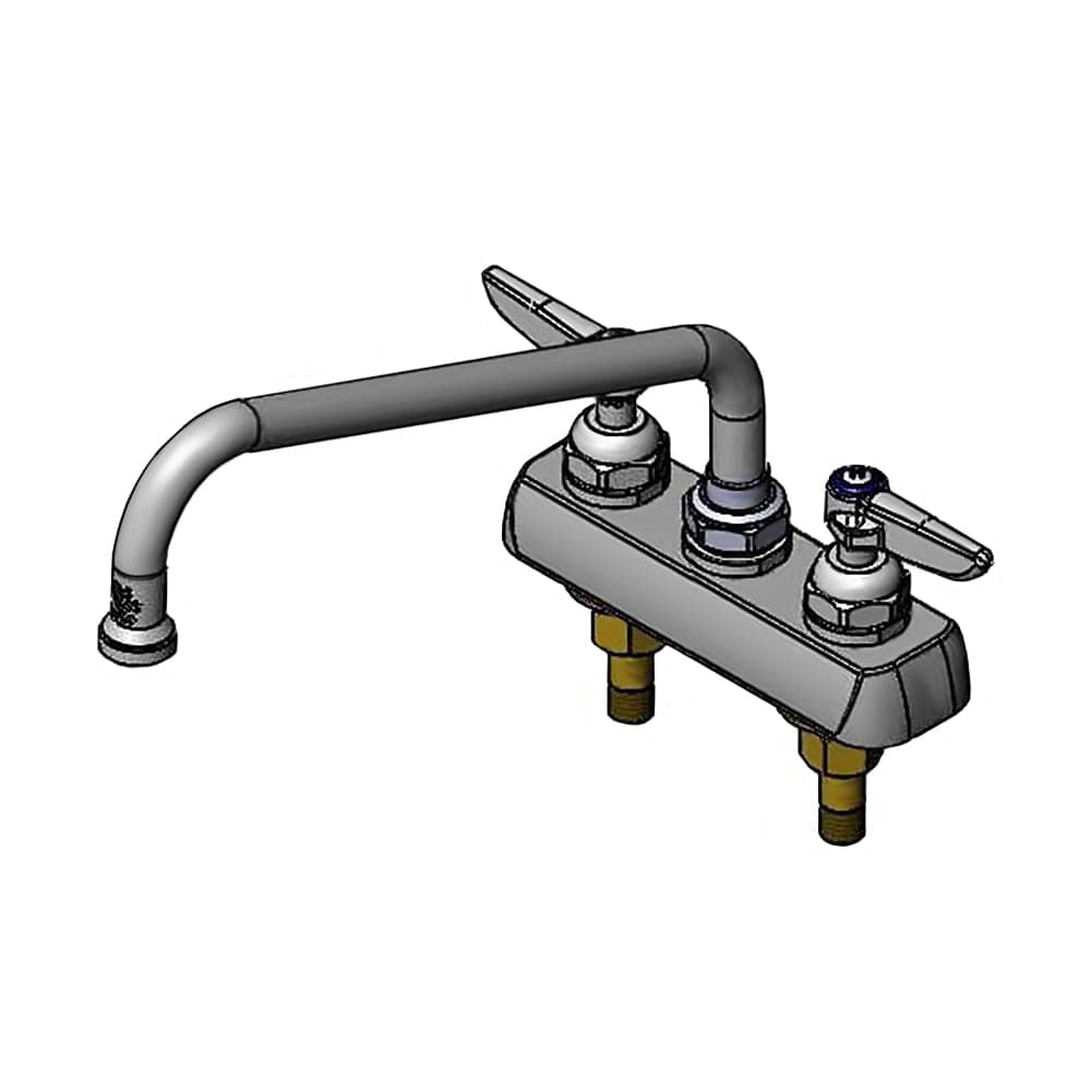 T&S B-1103 Deck Mount Faucet w/ 12" Swing Nozzle
