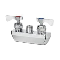 T&S B-1115-LN Faucet Workboard, 1/2" IPS Thread, 4" Centers, Wall Mount thumbnail 2