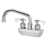 T&S B-1116 Splash Mount Faucet - 8" Swing Spout, 4" Centers thumbnail 2