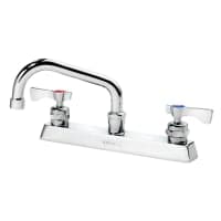 T&S B-1120 Deck Mount Faucet - 6" Swing Spout, 8" Centers thumbnail 2