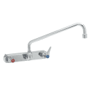 T&S B-1128-XS Splash Mount Faucet w/ 12" Swing Nozzle thumbnail 2