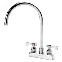 T&S B-1141 Deck Mount Faucet - 5 3/4" Swivel Gooseneck Spout, 4" Centers thumbnail 2