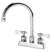 T&S B-1141 Deck Mount Faucet - 5 3/4" Swivel Gooseneck Spout, 4" Centers thumbnail 4