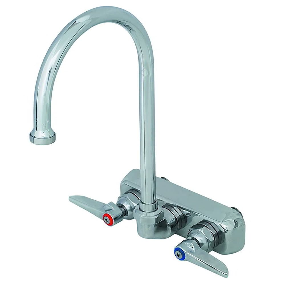 T&S B-1146 Faucet, Gooseneck Nozzle, Slash Mounted