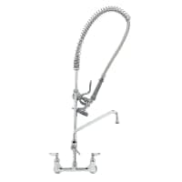 T&S B2187 37 5/8"H Wall Mount Pre Rinse Faucet - 1 3/20 GPM, Base with Nozzle thumbnail 2