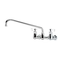T&S B-2299 Splash Mount Mixing Faucet w/ 14" Swing Nozzle thumbnail 2