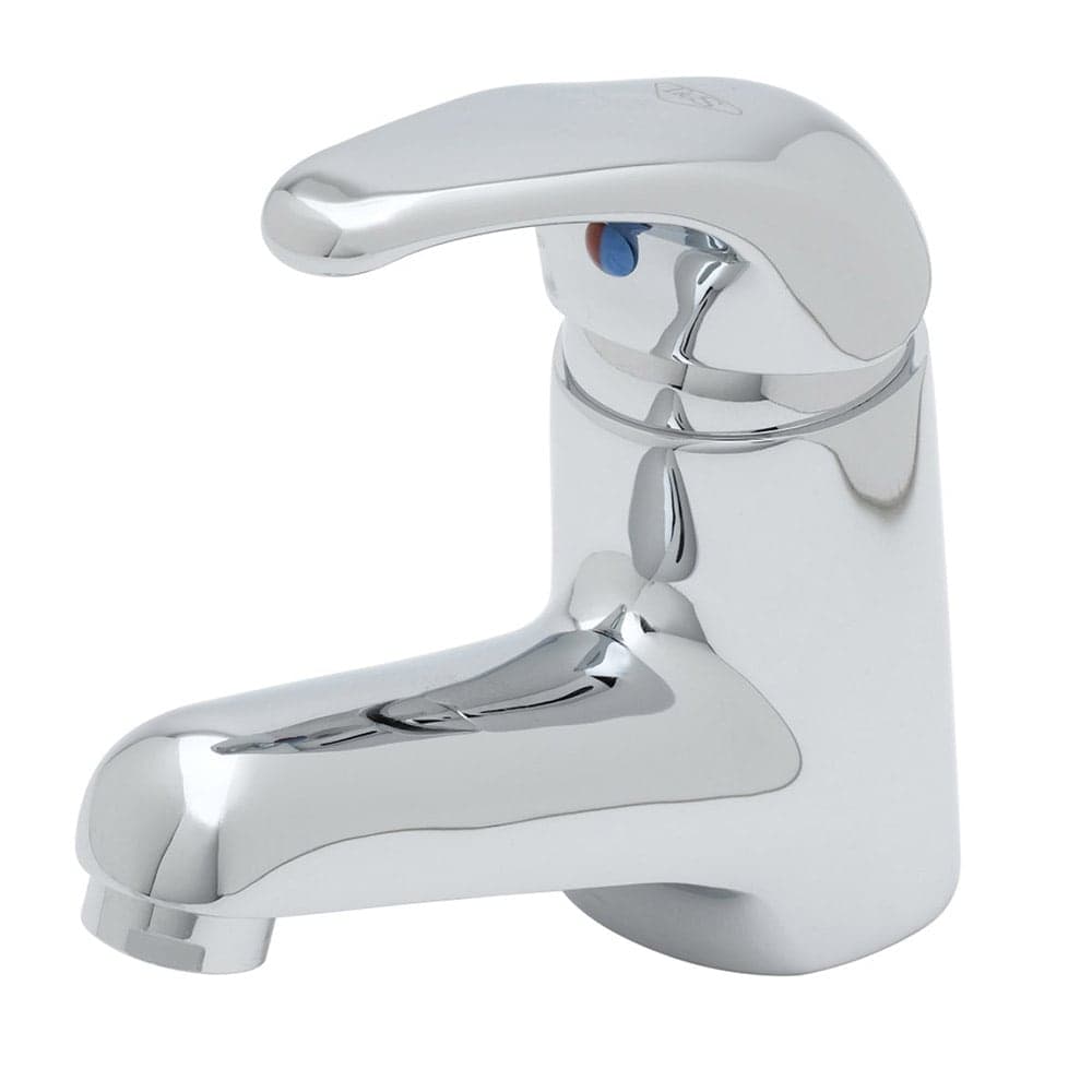 T&S B-2701 Deck Mount Faucet w/ Single Lever & Short Spout, ADA Compliant