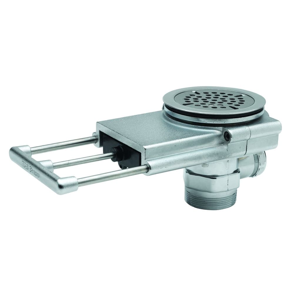 T&S B-3990 Modular Waste Drain Valve w/ Pull Handle & 3 1/2" Sink Opening