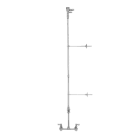 T&S B-7000-LR-99 8" Wall Mount Mixing Faucet w/ Lever Handles - Hose Reel Not Included thumbnail 2