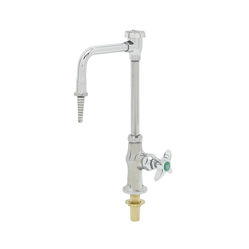 T&S BL-5705-08 Deck Mount Single Temperature Lab Faucet w/ 6" Swivel/Rigid Vacuum Breaker Nozzle