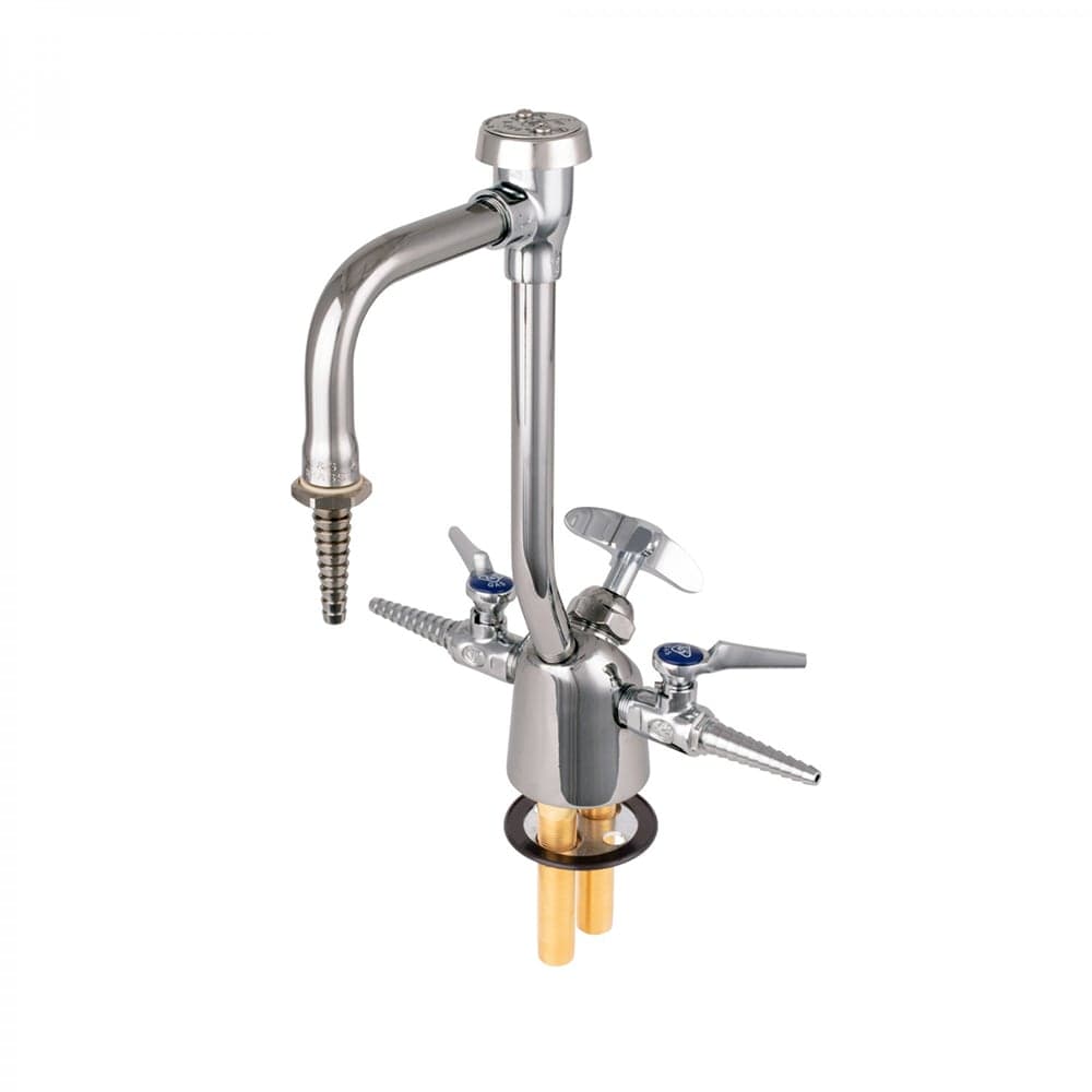 T&S BL-6005-02 Deck Mount Lab Gas & Water Turret w/ 6" Faucet