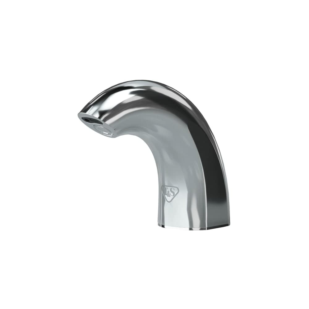 T&S ECW-3158 WaveCrest Deck Mount Electronic Faucet - Single Hole, Fixed Spout, Battery Operated