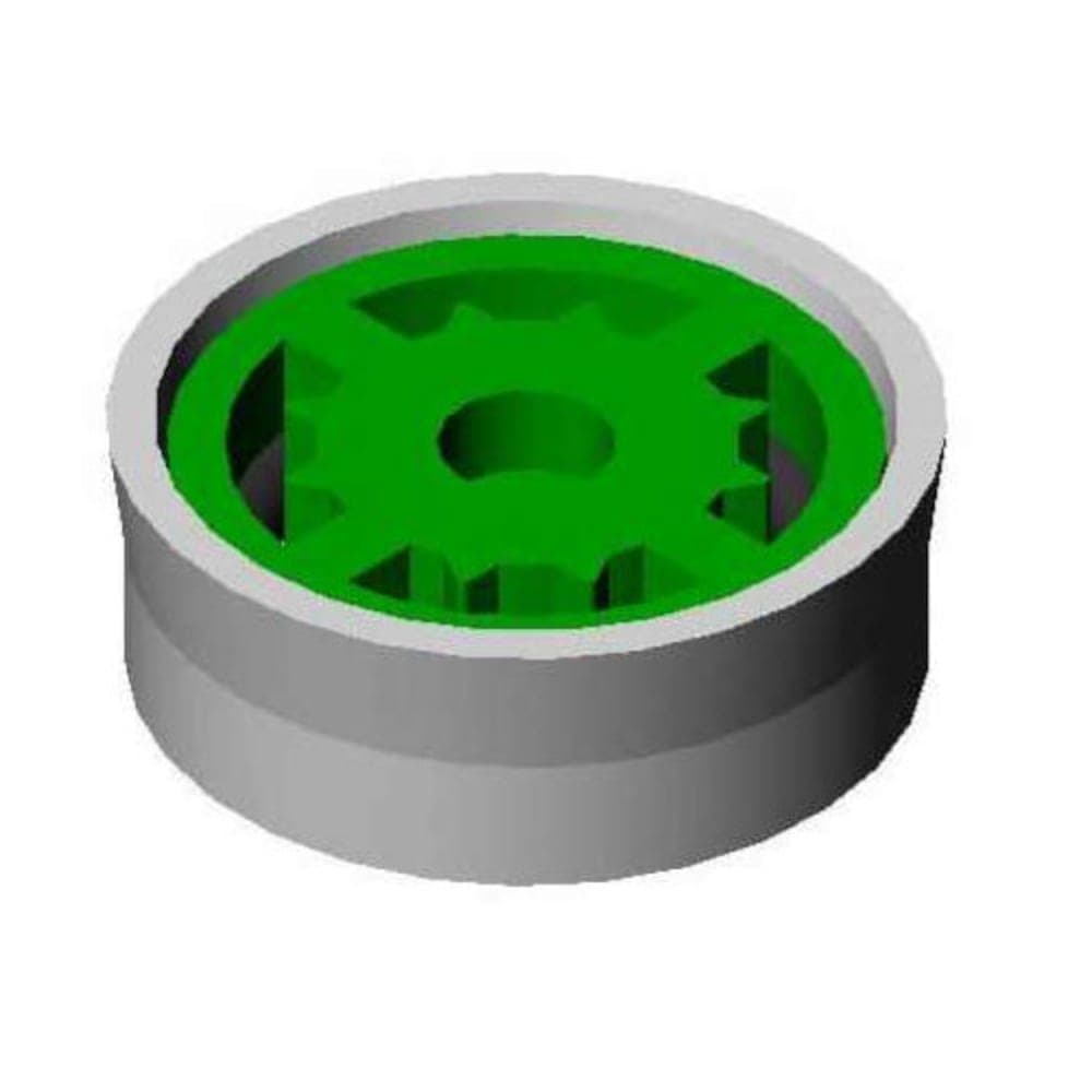 T&S FD15 1 1/2 GPM Flow Control Disc w/ Green Insert