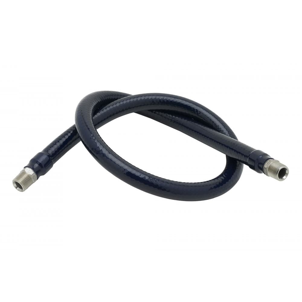 T&S HW-2B-36 36" Connector Water Hose, 3/8" w/ Male Threads