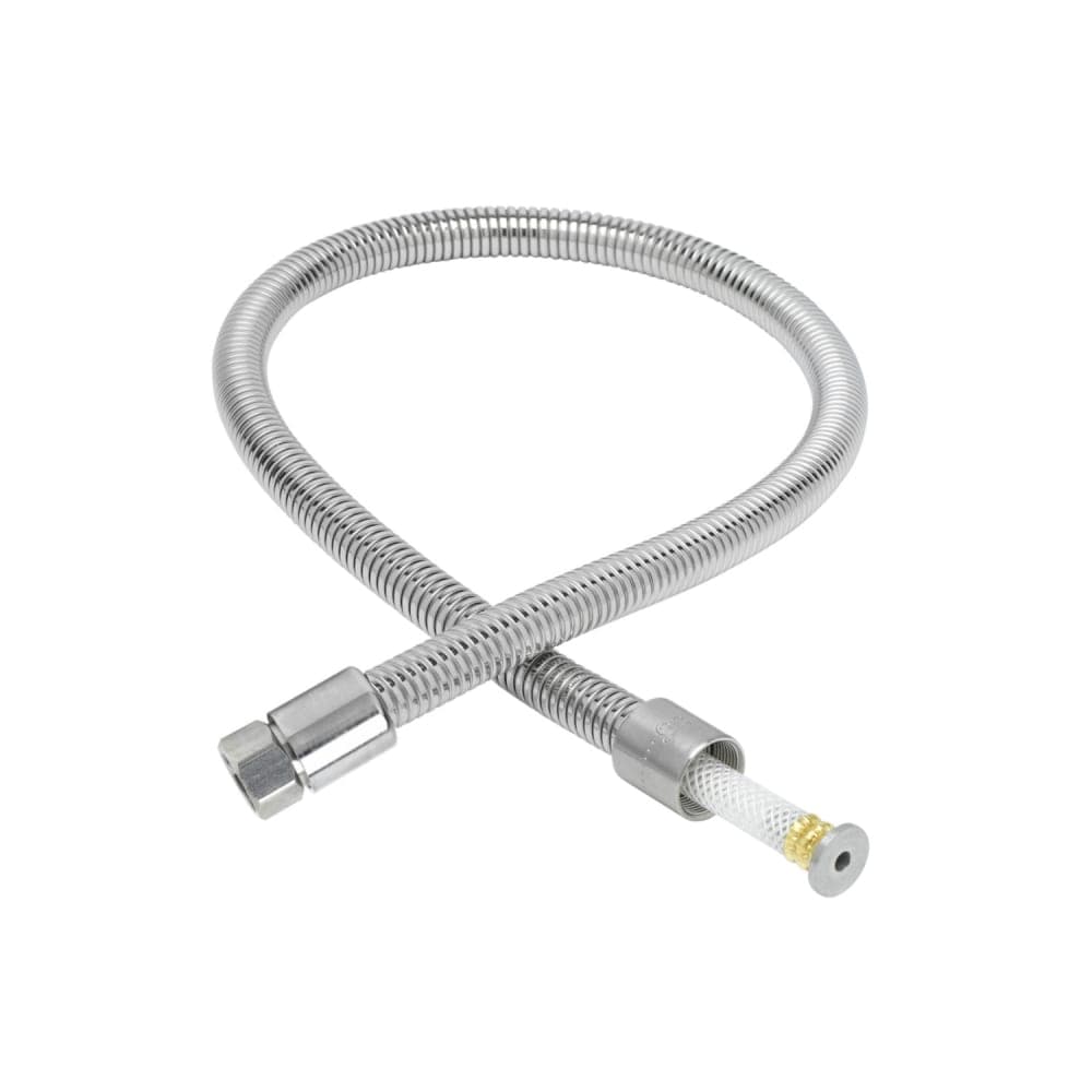T&S S-0024-H2A 24" Flexible Hose without Handle, Stainless Steel