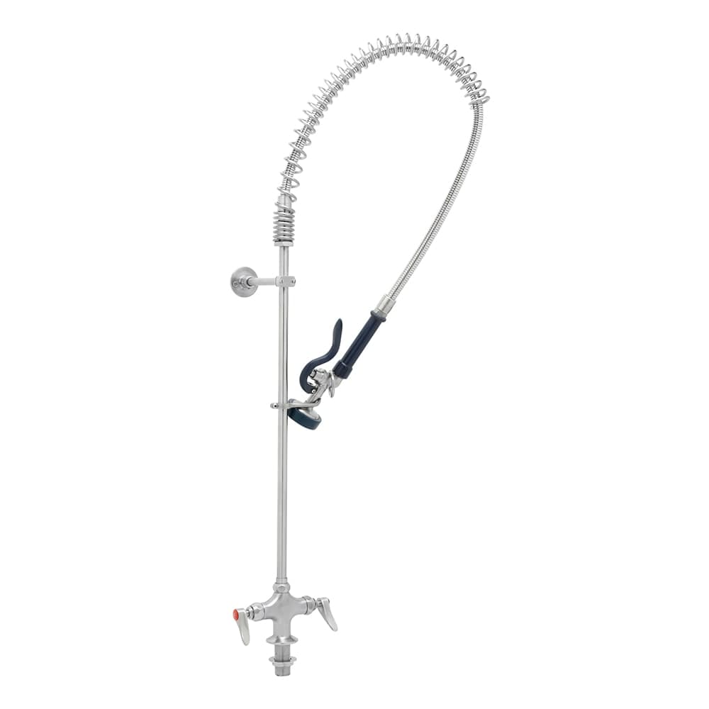 T&S S-0113-B 42"H Deck Mount Pre Rinse Faucet - 1.15 GPM, Base with Nozzle