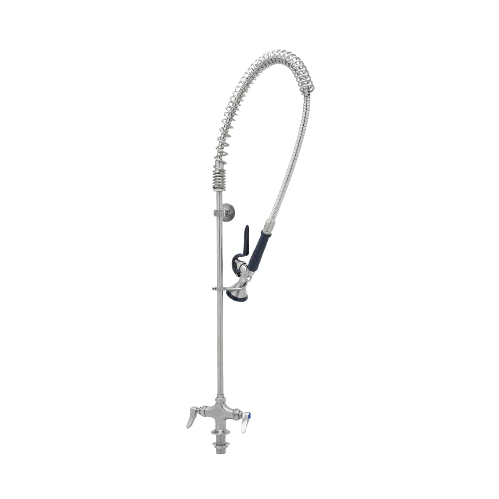 T&S S-0113-BY 42"H Deck Mount Pre Rinse Faucet - 1.15 GPM, Base with Nozzle