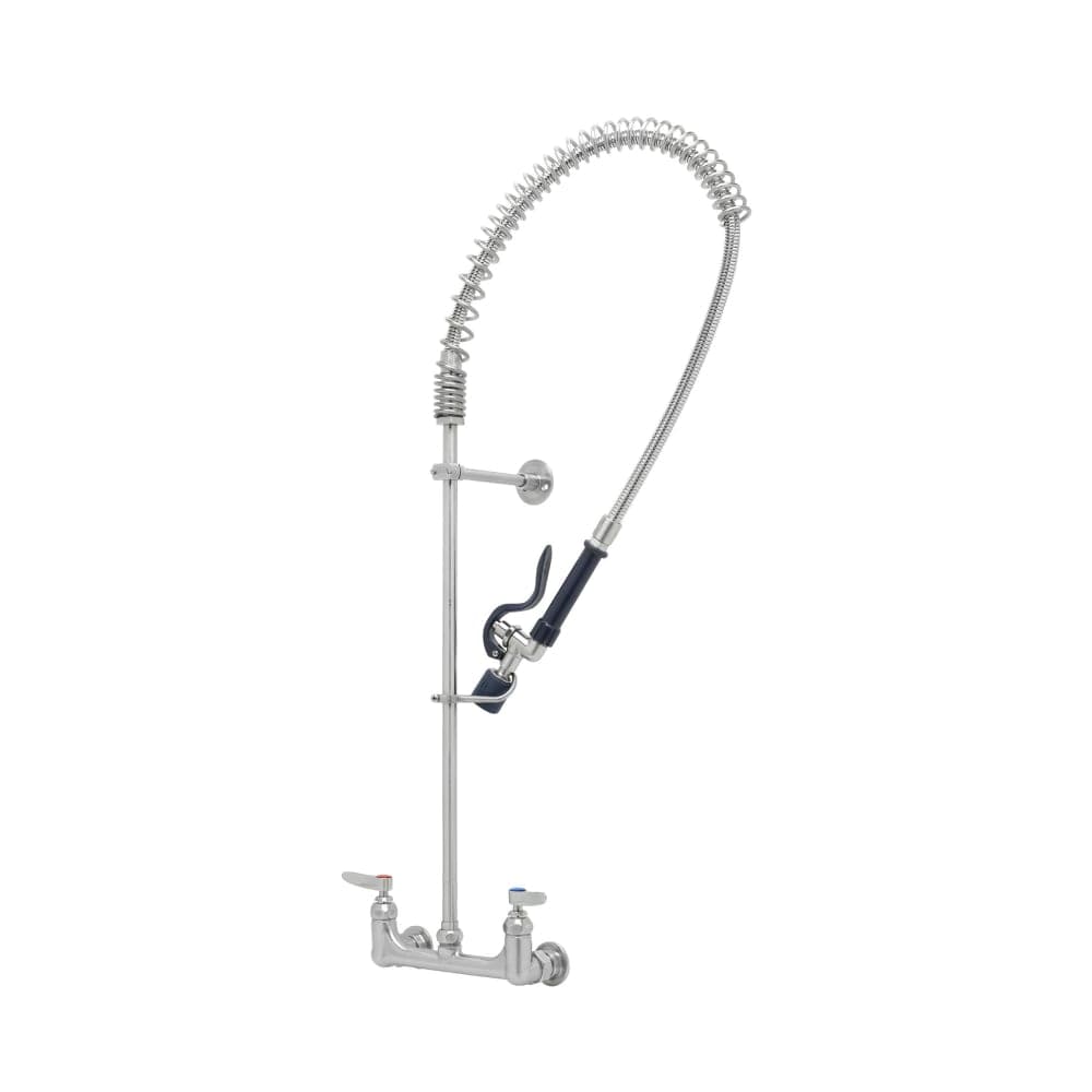 T&S S-0133-BJ 33 5/16"H Wall Mount Pre Rinse Faucet - 1.07 GPM, Base with Nozzle