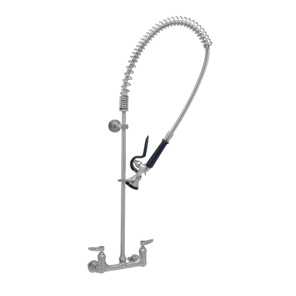 T&S S-0133-BY 33 5/16"H Wall Mount Pre Rinse Faucet - 1.15 GPM, Base with Nozzle