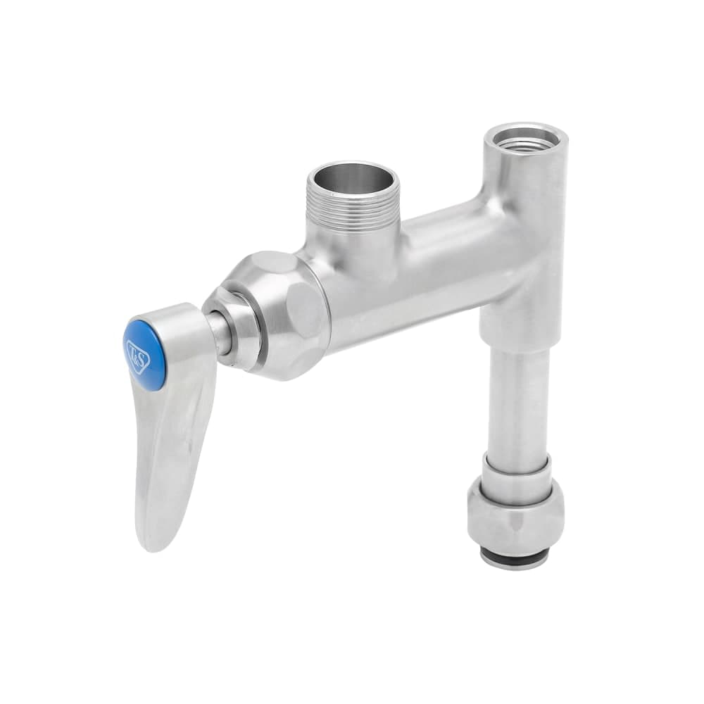 T&S S-0155-LNEZ Add-On Faucet - No Nozzle, EasyInstall Fittings