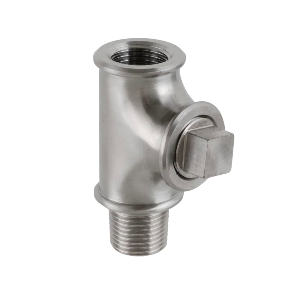 T&S S-TEE-RGD Rigid Tee Assembly, Stainless Steel