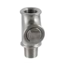 T&S S-TEE-RGD Rigid Tee Assembly, Stainless Steel thumbnail 2