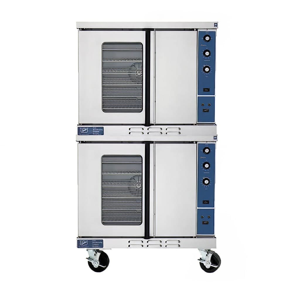 Duke 613-E2XX Double Full Size Electric Convection Oven - 10.0 kW, 208v/1ph