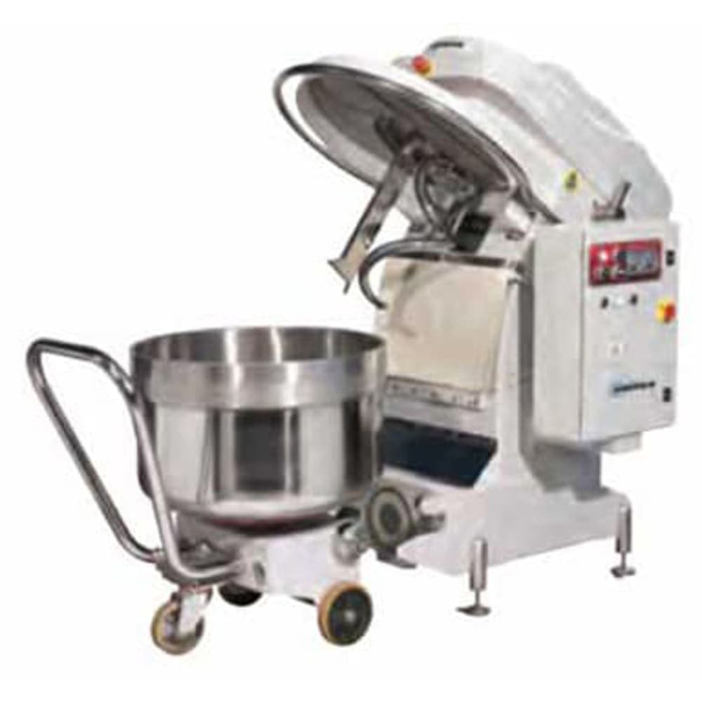 Univex SL250RB 370 qt Spiral Mixer - Floor Model, 30 hp & 1 hp, 220v/3ph