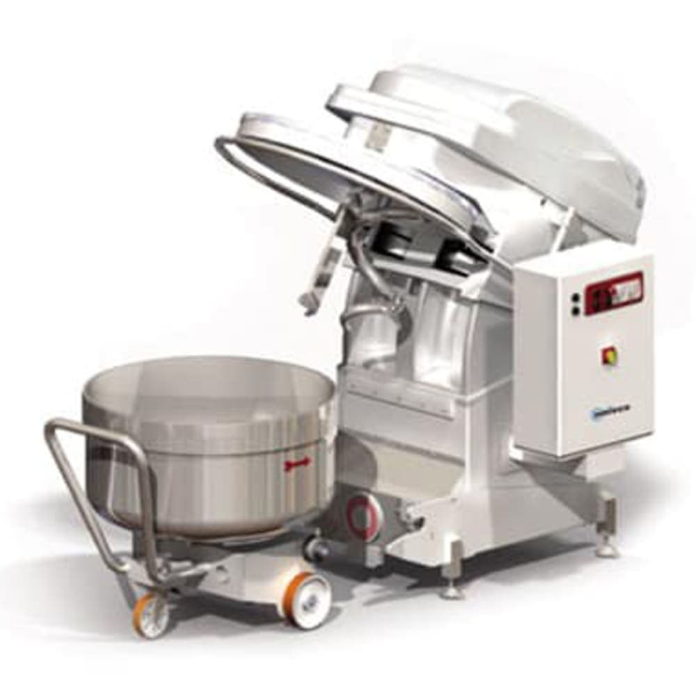 Univex SL80RB 137 qt Spiral Mixer - Floor Model, 1 hp, 220v/3ph