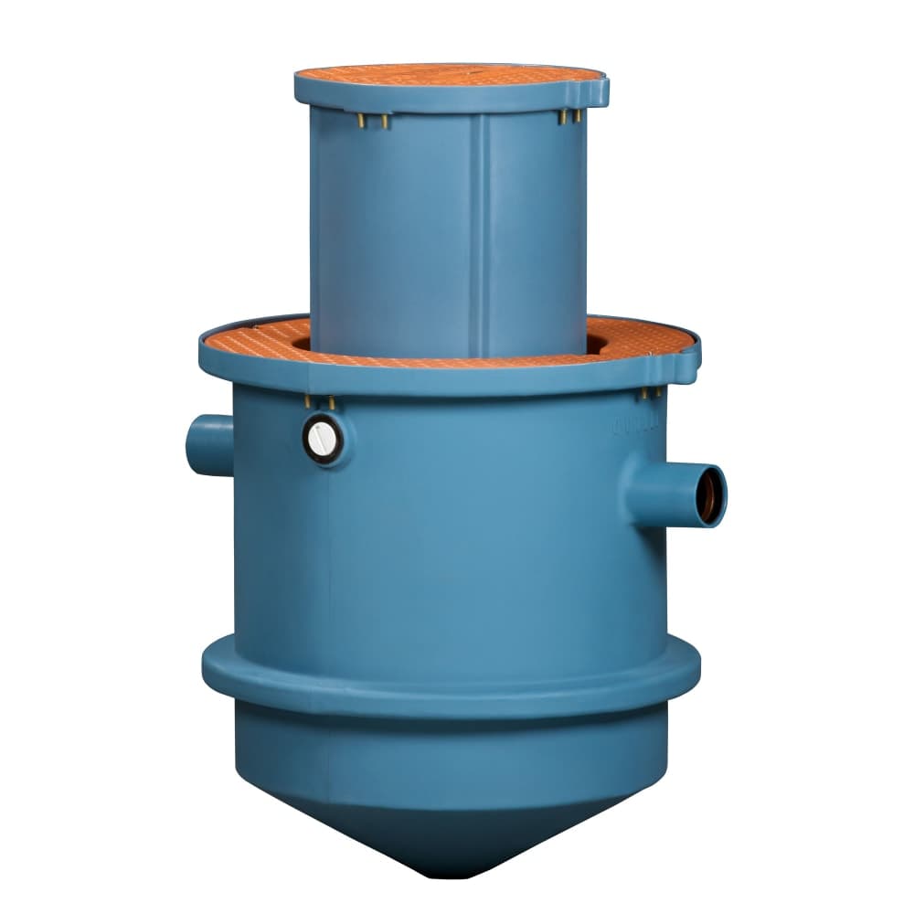 Thermaco TZ-400-ECA 405 lb Trapzilla® Grease Interceptor w/ 75 GPM Capacity, Polyethylene