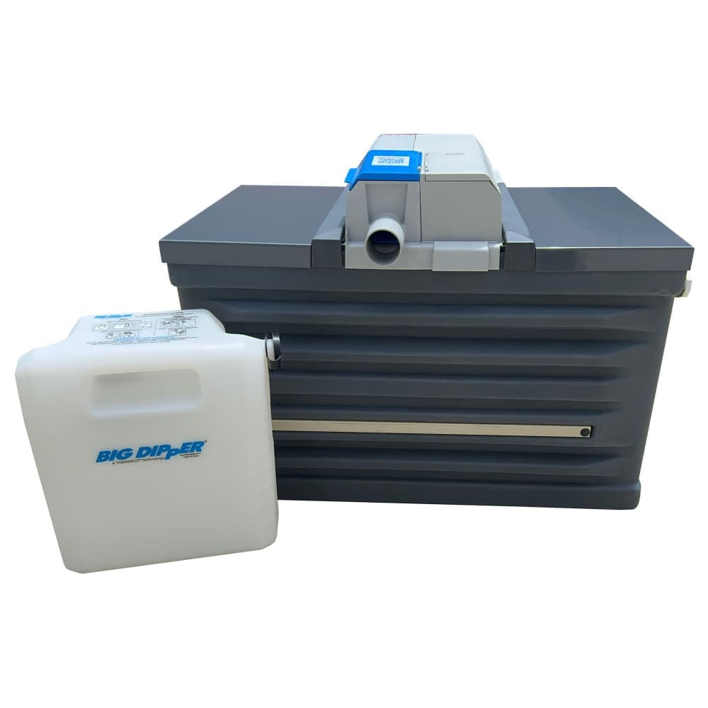 Thermaco W-350-IS-T 85 1/5 lb Big Dipper® Essential Grease Trap w/ 35 GPM Capacity, Polyethylene