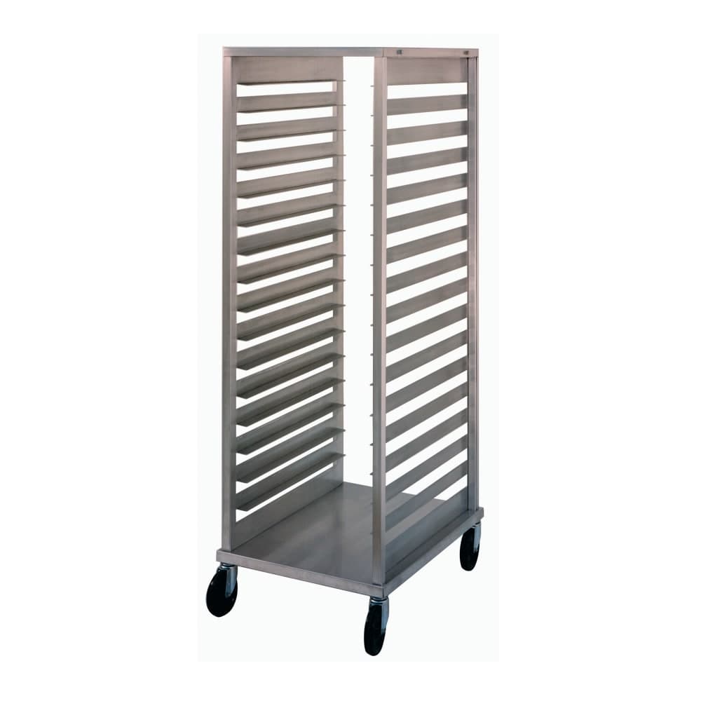 NU-VU SB2 21 7/16"W 17 Sheet Pan Rack w/ 3 1/4" Bottom Load Slides