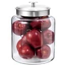 Anchor Hocking 2 gal Montana Glass Jar w/ Brushed Stainless Steel Lid (91523AHG17) thumbnail 2