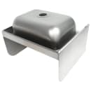 Splash Wall Mount Commercial Hand Sink w/ 13 3/4"L x 9 7/8"W x 5 3/8"D Bowl, Side Splashes (HS-GF-SS-14-10-5) thumbnail 6