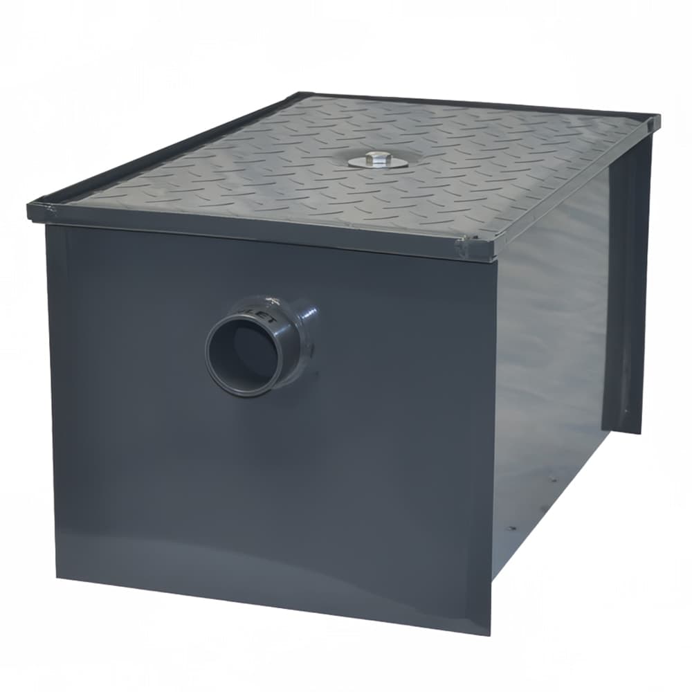 Splash Grease Interceptor w/ 35 GPM Capacity, Carbon Steel, Size #70 (GI-70)