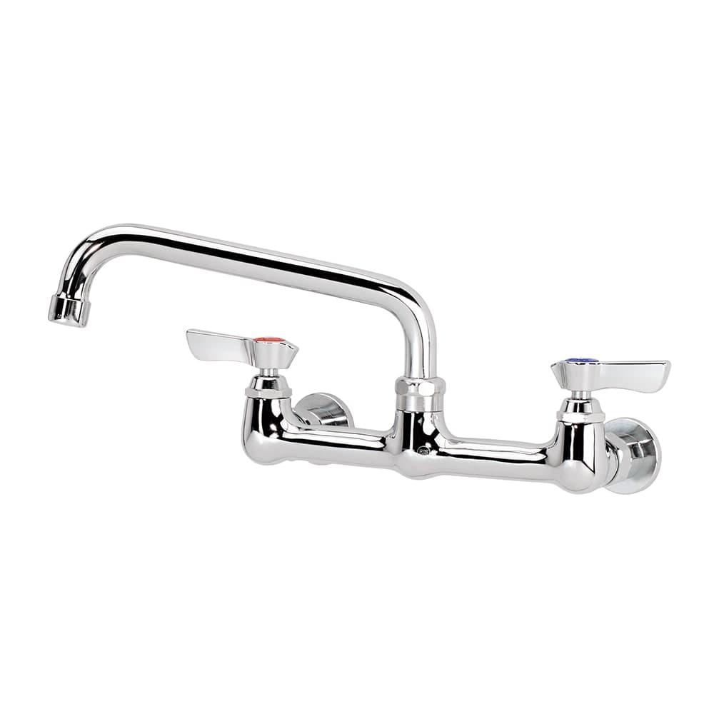 Splash Splash Mount Faucet w/ 8" Swing Spout & Lever Handles (SPL808L-12)